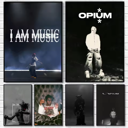 O-Opium Rap Playboi Carti Poster (10 Variations)